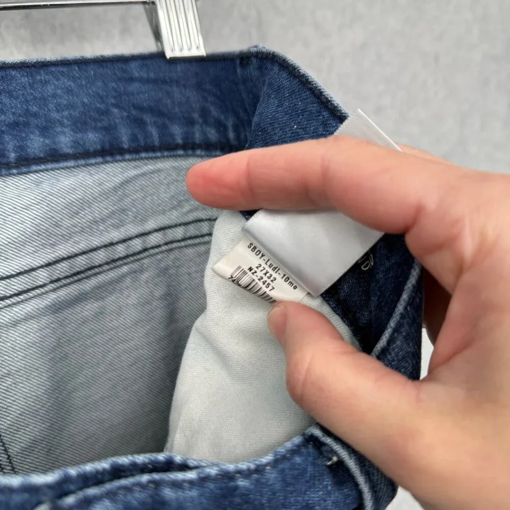 Mott & Bow Womens Boyfriend Jeans Size 27 Slim Straight Stretch Comfort Casual - Picture 7 of 12